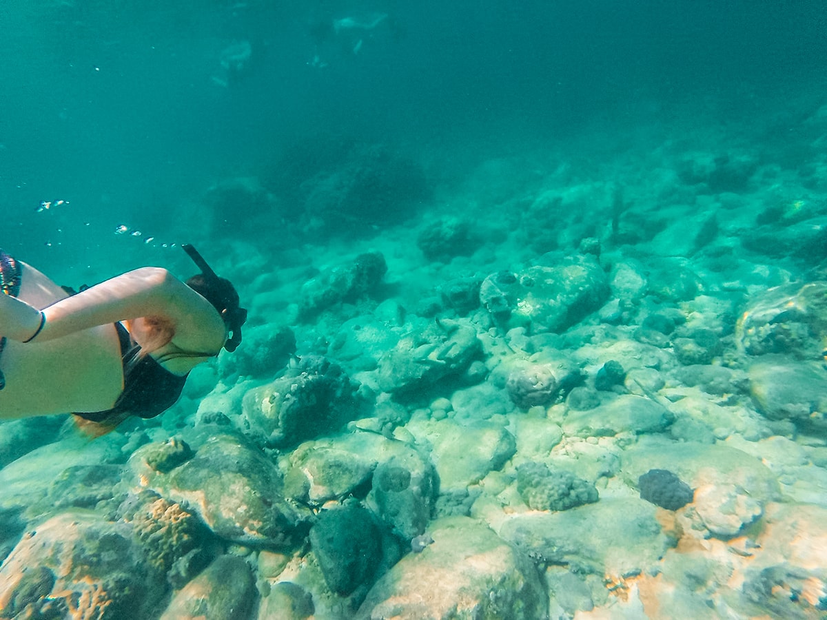 underwater snorkeling in nha trang