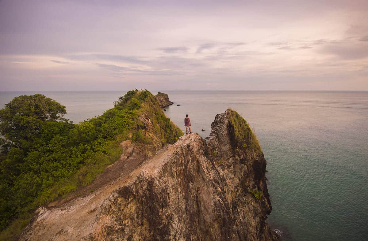 mu koh lanta national park looking out to sea