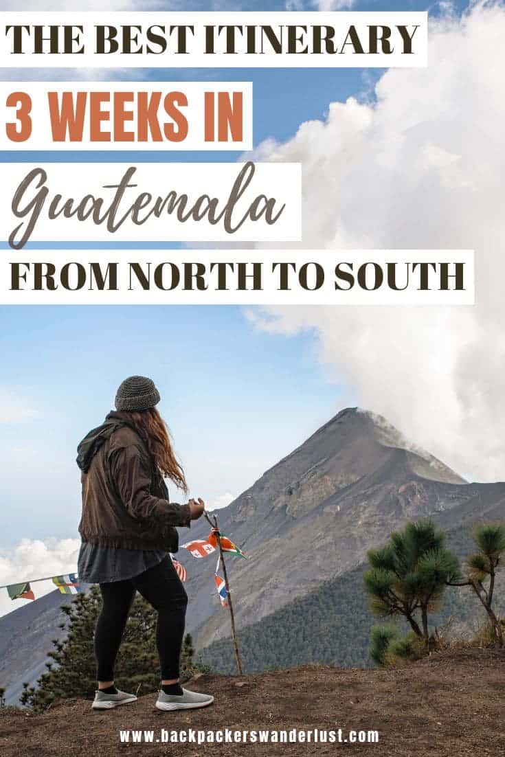 Planning a trip to the incredible country of Guatemala, but not sure where to go? Then come check out my 3 weeks in Guatemala itinerary where we will explore the whole country from North to South. Let’s talk about the best route, things to do, transportation, accommodation, and more during your time in Guatemala!