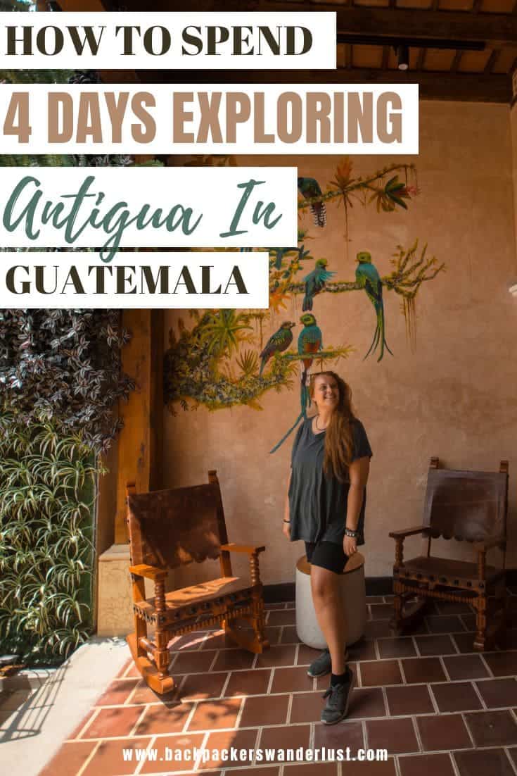 If you are planning on spending 4 days in Antigua, Guatemala make sure you check out this post! I will share my Antigua itinerary for everything you need to know about staying in my favorite Central American spot. So, let's chat about the top things to do, where to stay, accommodation, and more!