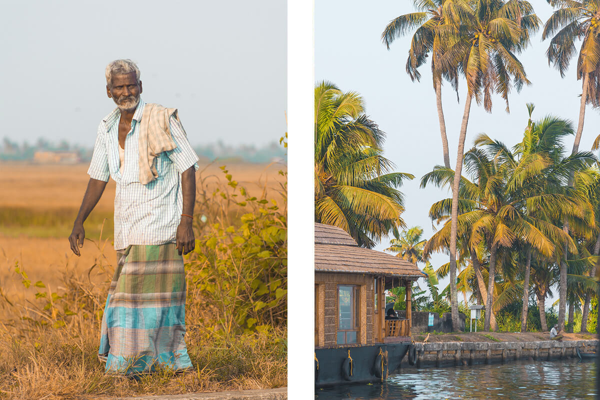 alleppey backwater cruise local life
