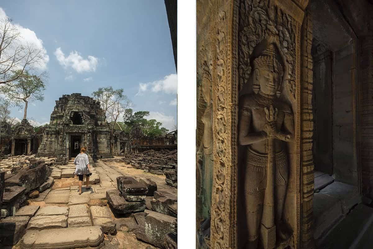 Angkor Wat Grand Circuit: All YOU Need To Know (2025) 10 exploring preah khan and its intricate carvings
