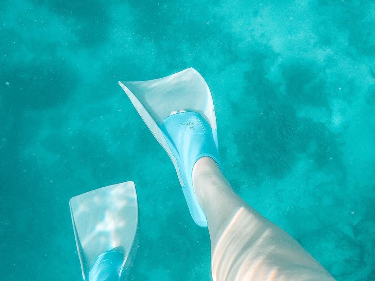 the shallow part of the passage in rarotonga