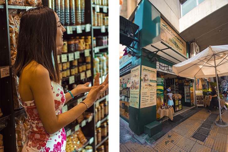 athens walking tours cretan store