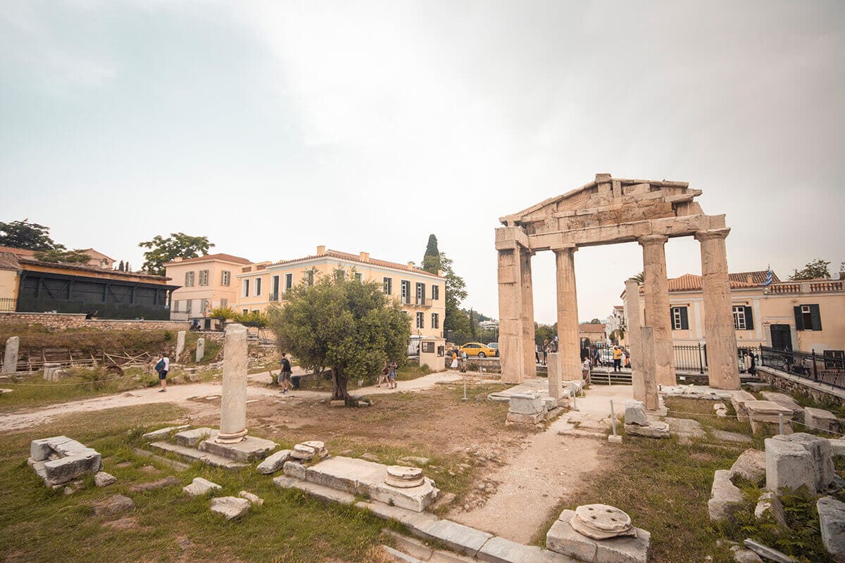 city center backpacking athens on a budget