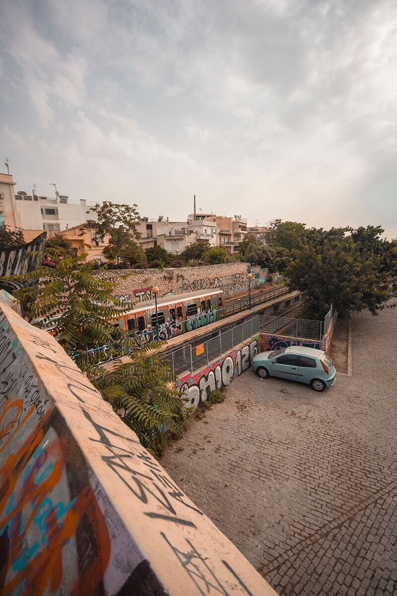 train backpacking athens on a budget