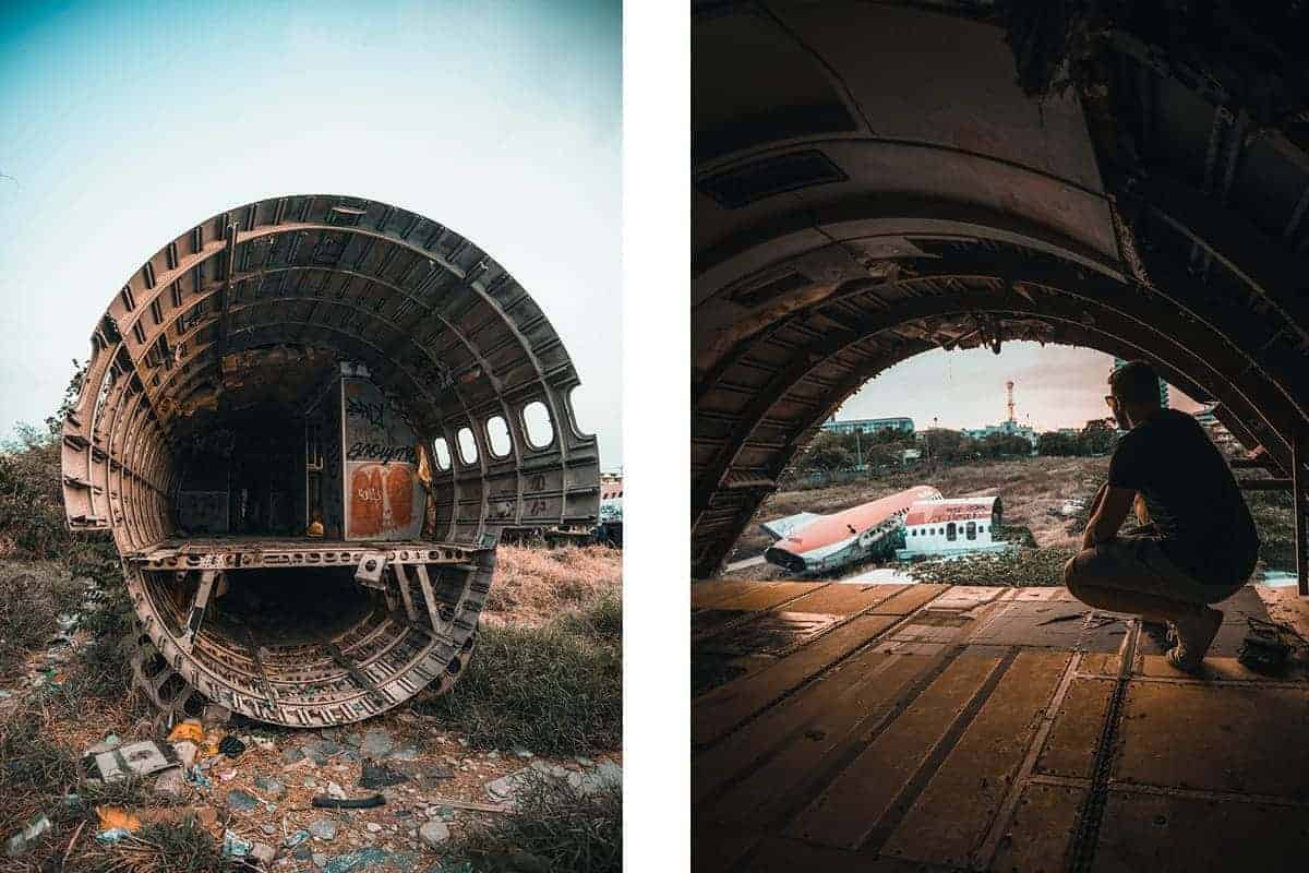 the airplane graveyard in bangkok