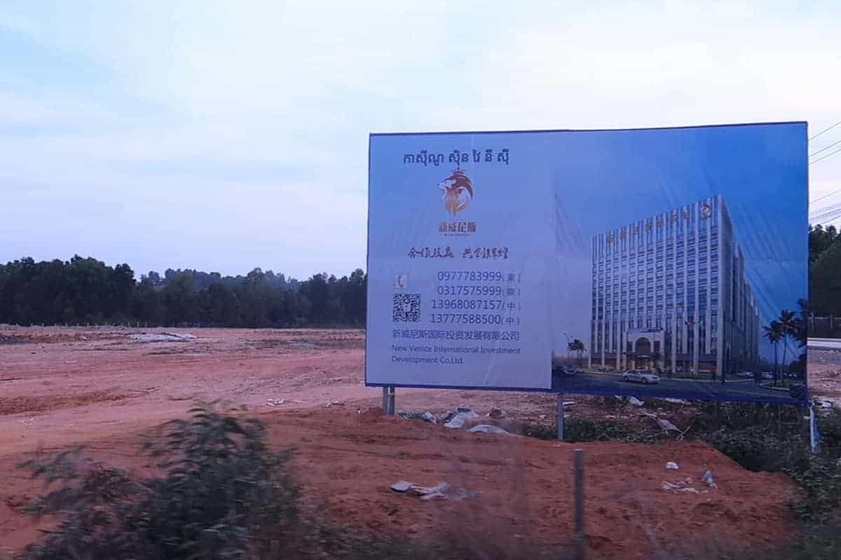 land for a new build in sihanoukville