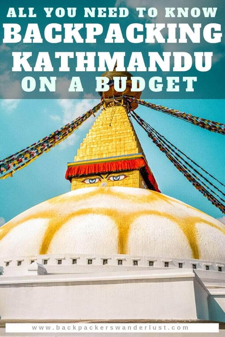 In this backpacking Kathmandu travel guide, I will let you in on all the top things to do in Kathmandu, where to sleep, eat and more while exploring Nepal! It is a city full of culture and amazing sights.