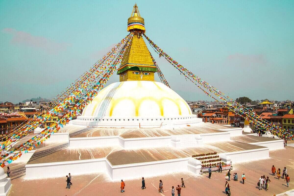 bauddhanath stupa in kathmandu
