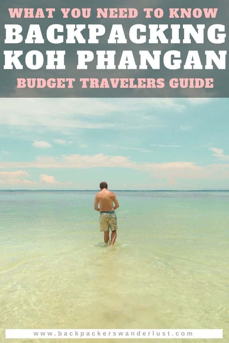 Check out everything you need to know about backpacking Koh Phangan in Thailand. I will be giving you all the information you need to know such as costs, getting around, accommodation, what to do, the infamous full moon party and so much more! #kohphangan #thailand #travel