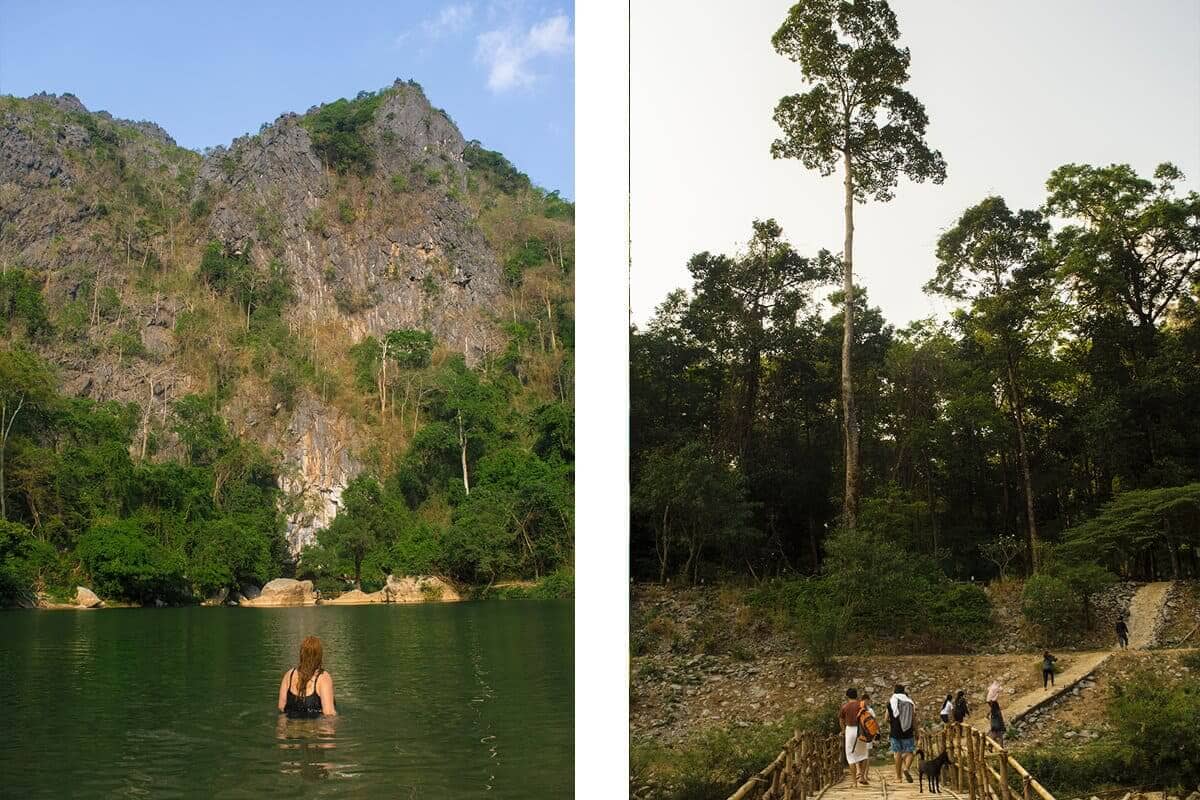 kong lor river outside of cave