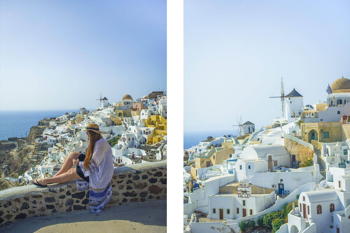 Backpacking Santorini On A Budget: All You Need To Know 9 windmills in oia backpacking santorini on a budget