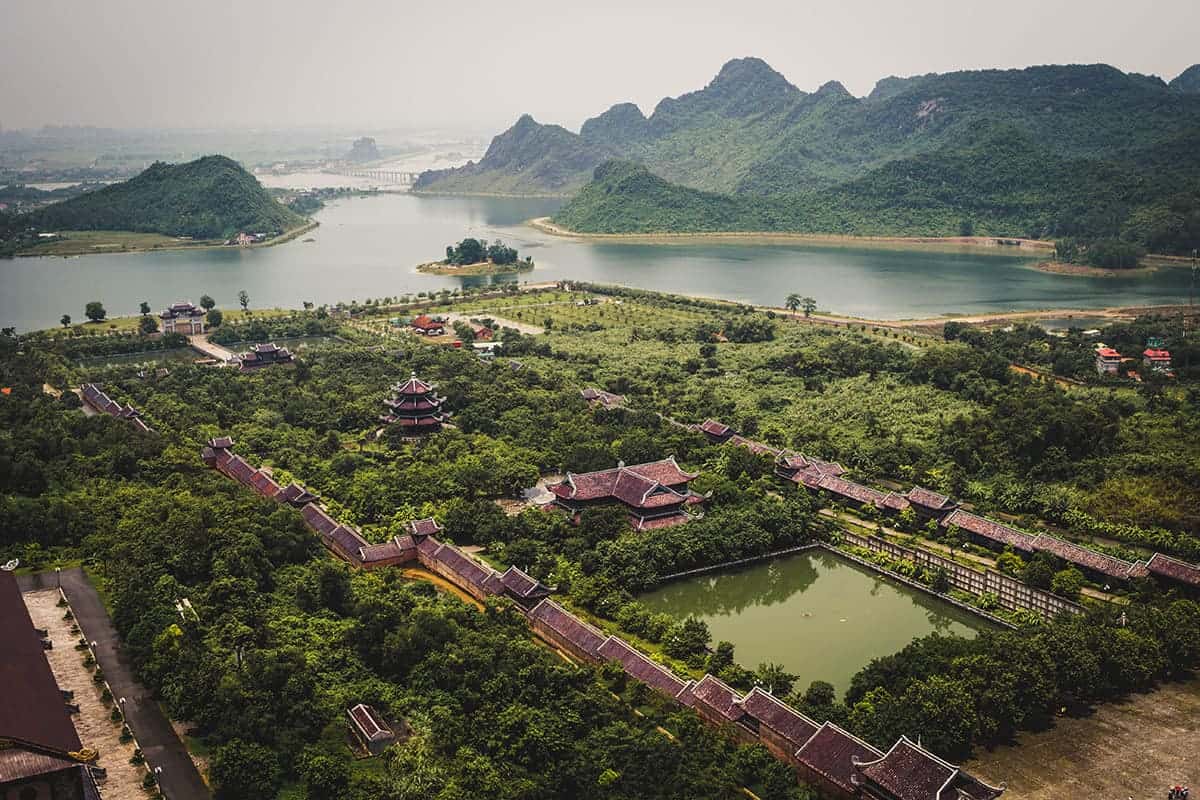 viewpoint over ninh binh