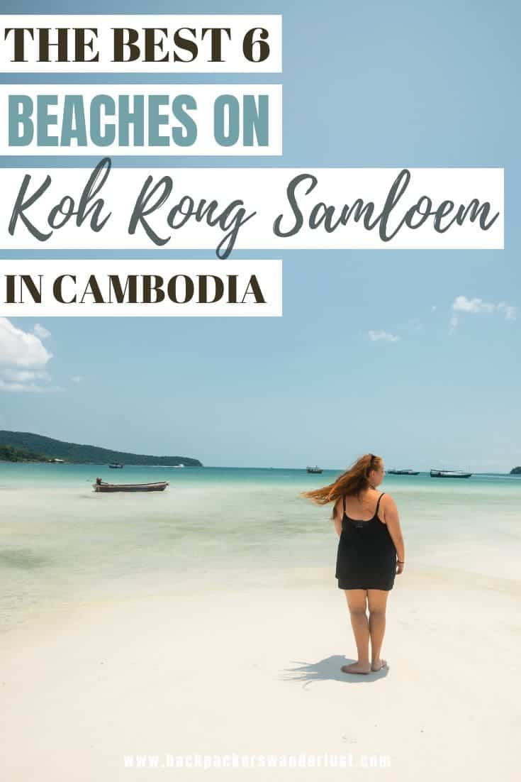 Welcome to the paradise spots of the Cambodian Coast. Get ready for the bluest of blue waters and white sandy shores with the best beaches on Koh Rong Samloem. This includes how to get there, what to expect, where to stay, and more, with this guide, you'll be sorted!