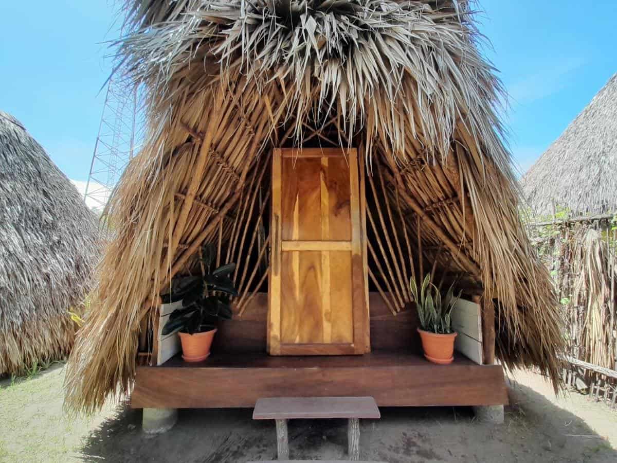 have your own thatched bungalow at calypso cabanas