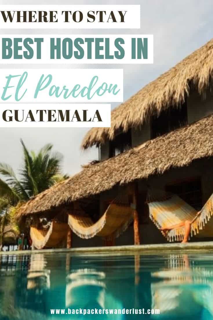 Come check out the best hostels in El Paredon so you can have the perfect stay in this sleepy beachside town. I will break down all the best options, so whether you are a solo backpacker, a female traveler, or simply want somewhere cheap to rest your head you will be able to figure out what is best. I have compared the price, facilities, amenities, and location- so come find out the top backpackers for all types of travelers in this ultimate guide!