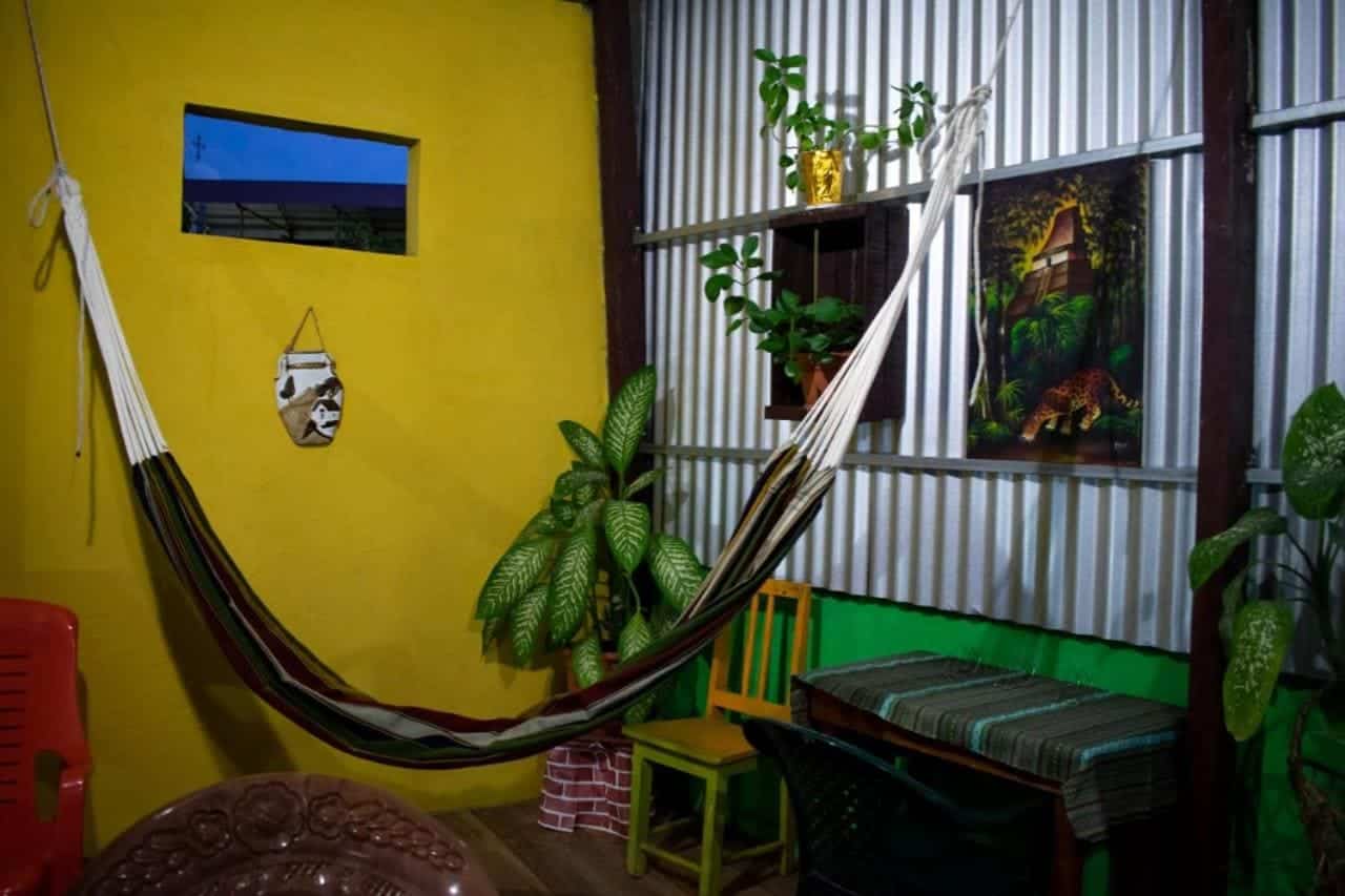 common area to relax at casa maya itza