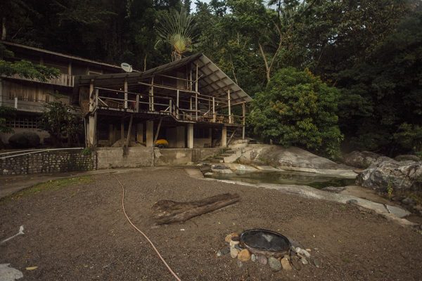 our incredible accommodation right in the jungle, this is one of the best hostels in la ceiba
