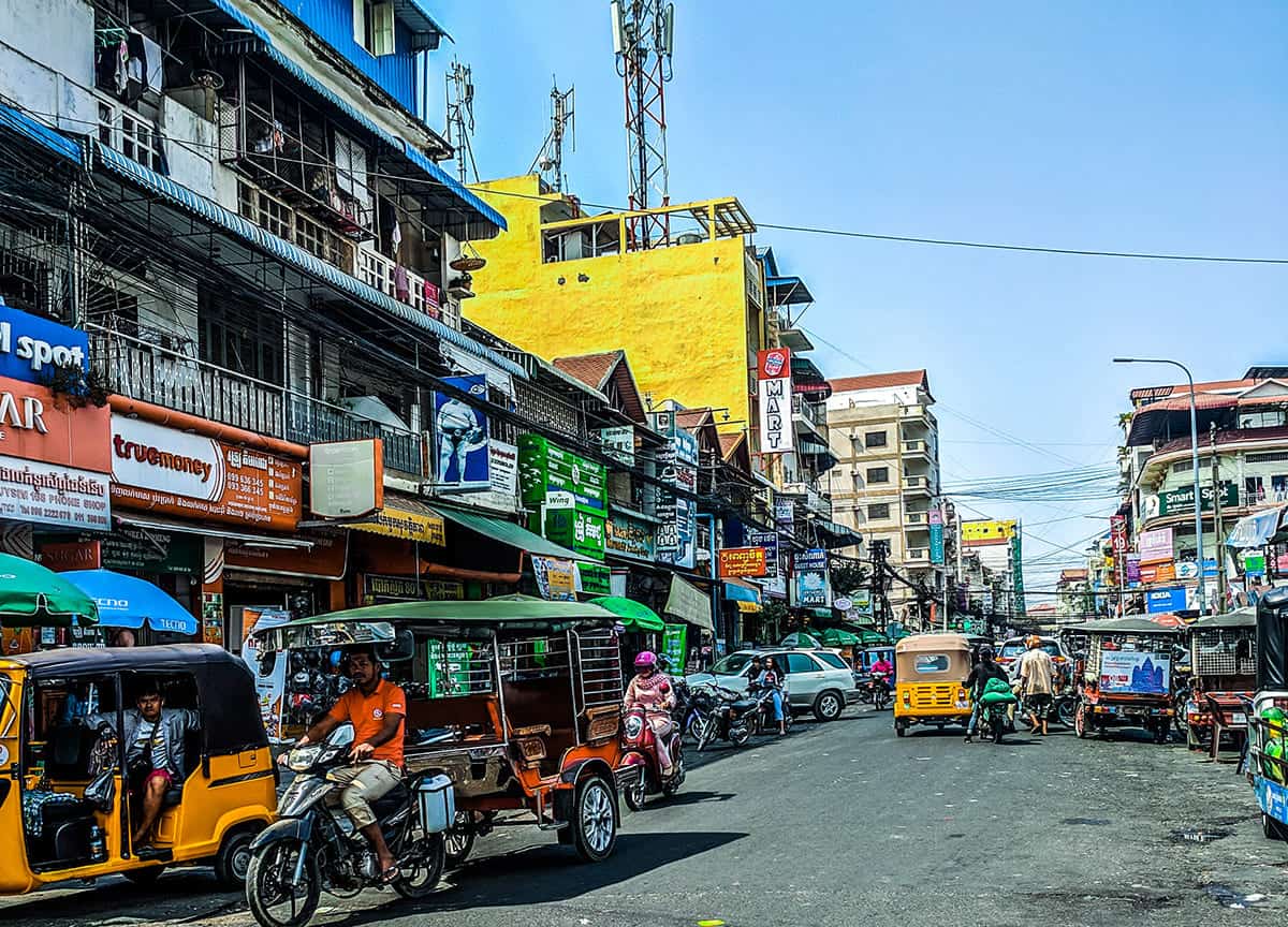 Best Hostels in Phnom Penh: 6 Hostels Worth Staying At In Phnom Penh 9 the bustling streets around phnom penh