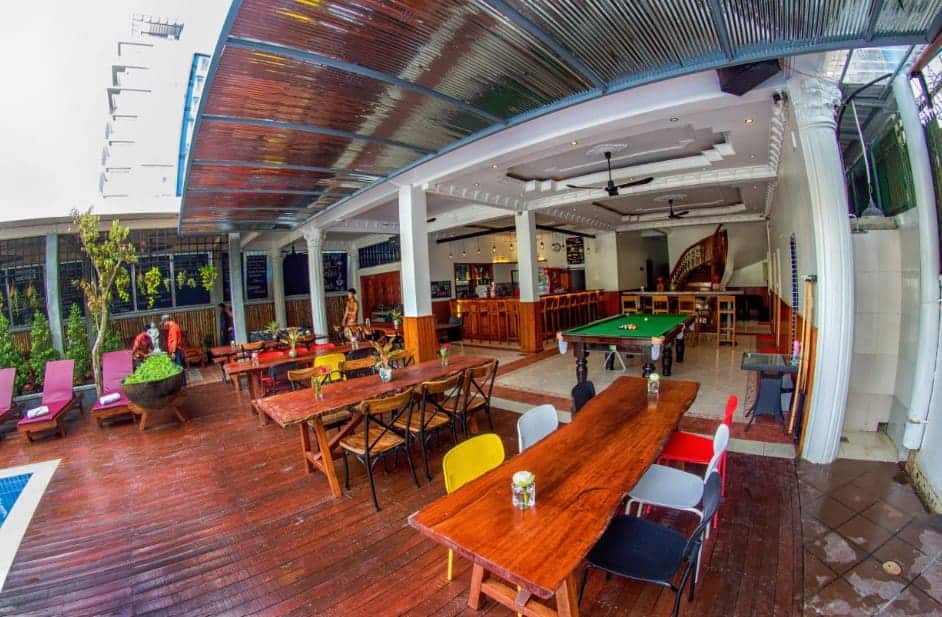 Best Hostels in Phnom Penh: 6 Hostels Worth Staying At In Phnom Penh 16 social area at poolside villa in phnom penh