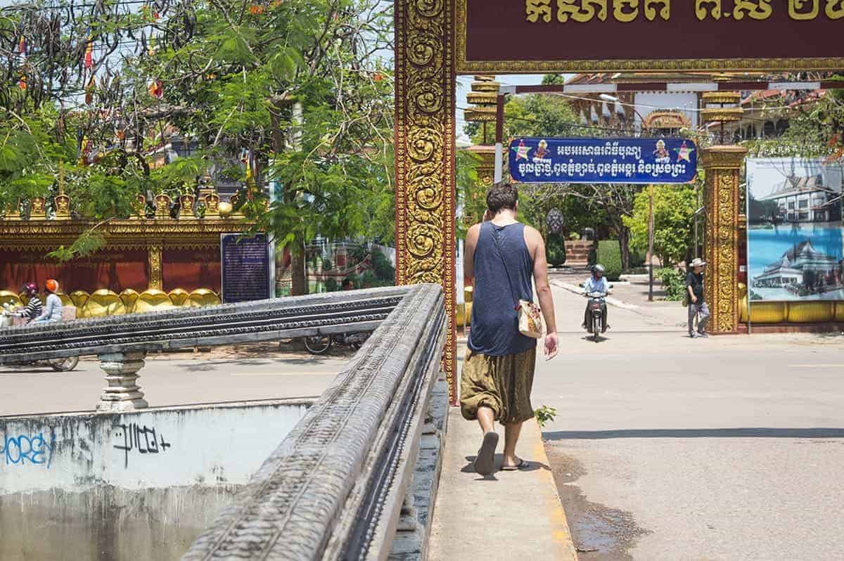The Best Hostels In Siem Reap: Get The Most For Your Money 8 walking down the streets of siem reap in the city center
