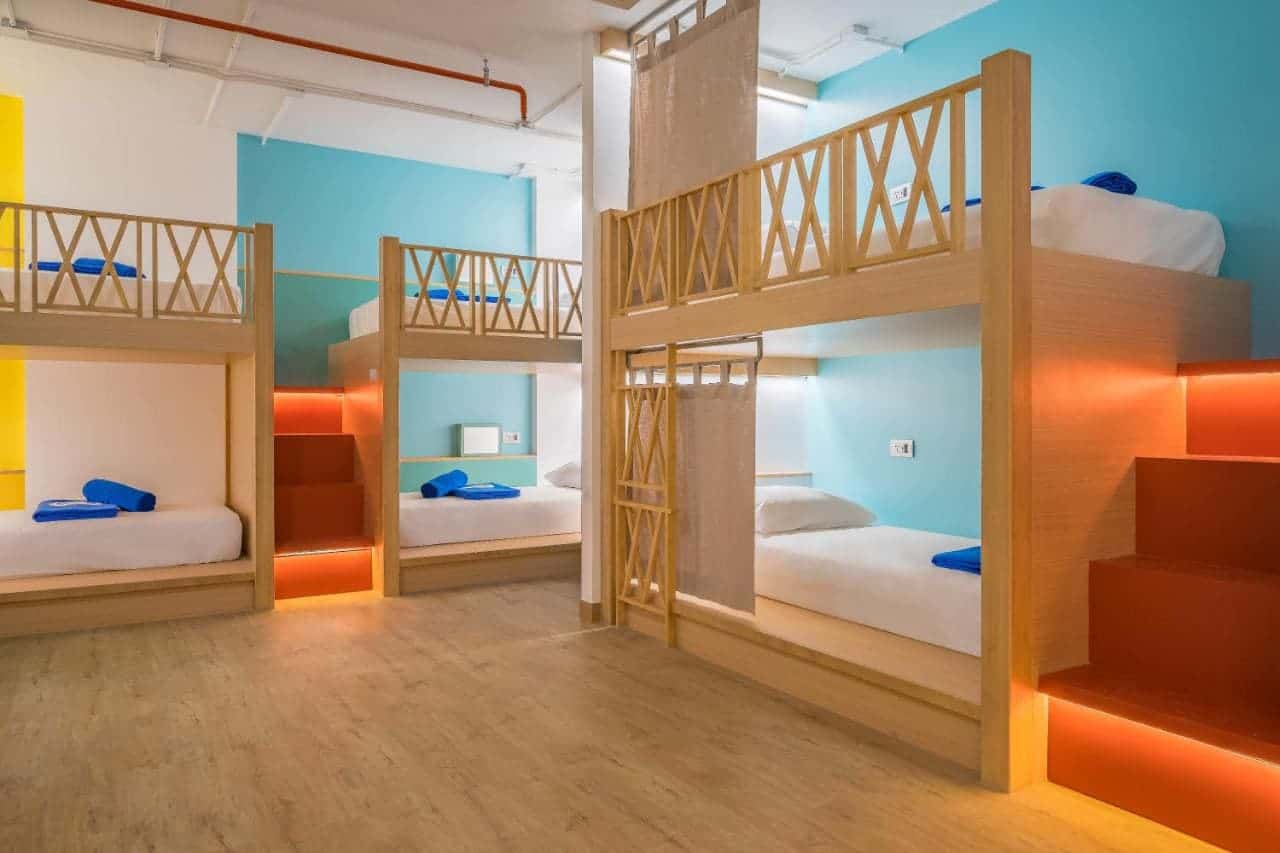 The Best Hostels In Siem Reap: Get The Most For Your Money 10 sturdy wooden bunk beds at lub d siem reap