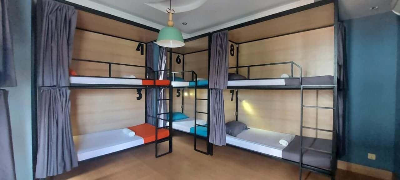 The Best Hostels In Siem Reap: Get The Most For Your Money 13 bunk beds with privacy at the place hostel in siem reap