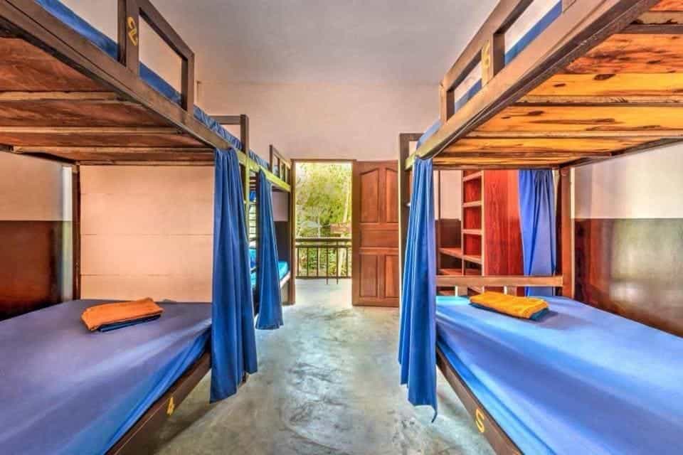 best hostels on koh rong bunnas jungle