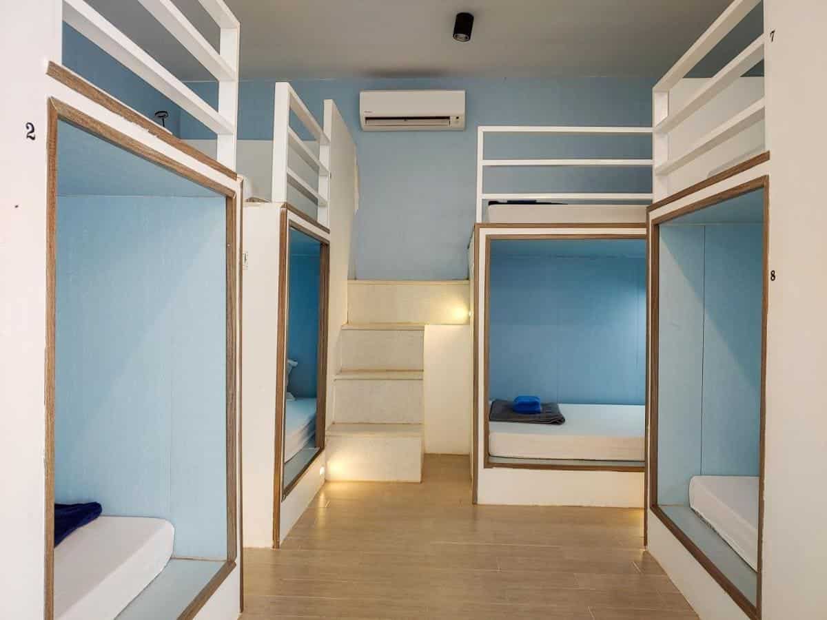 clean and spacious dorm rooms at bodega hostel