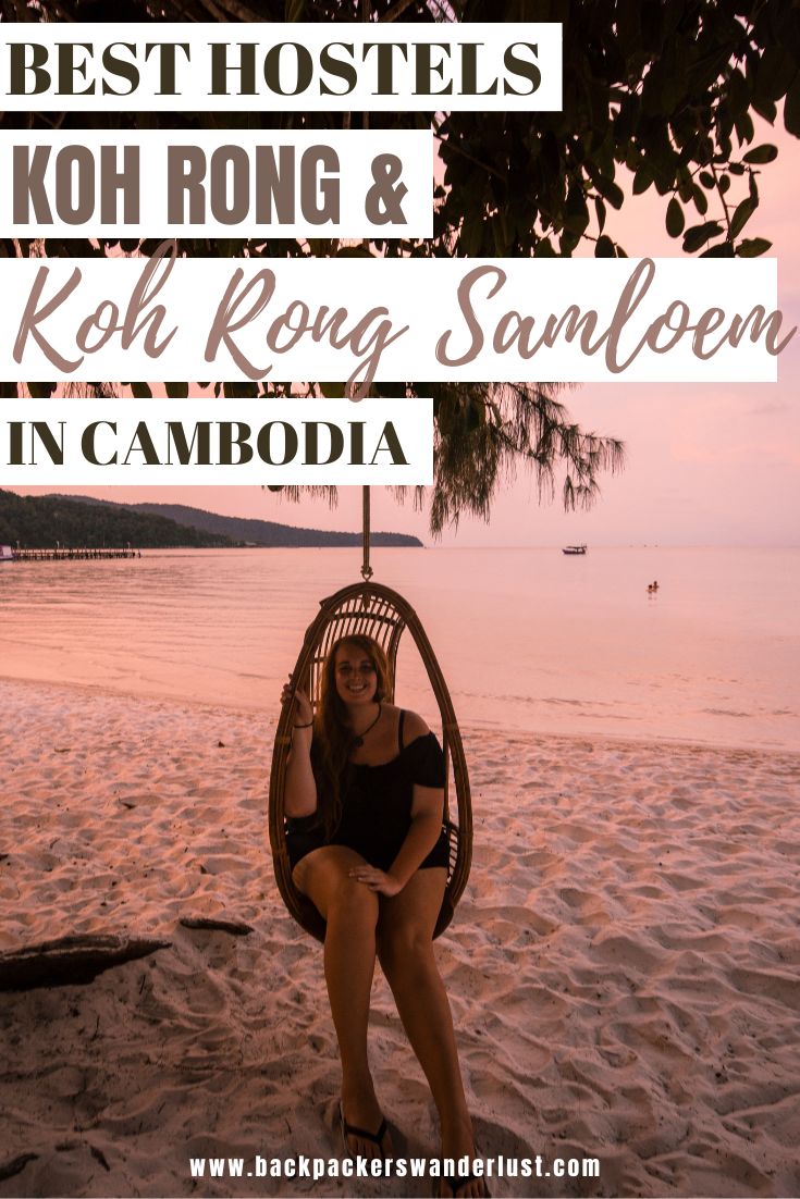 Want to find the perfect backpacker dorm for your trip to paradise? Well, come check out the best hostels on Koh Rong Samloem and the best hostels on Koh Rong in this guide. I have compared the price, facilities, amenities, and location- so come find out the top backpackers for all types of travelers in this ultimate guide and have the perfect stay!