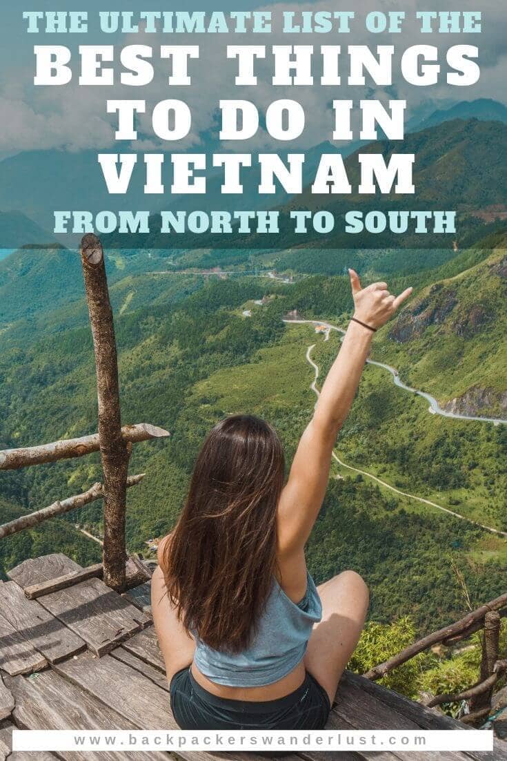 Find out the best things to do in Vietnam for backpackers and travelers! Listed from north to south we will be featuring the top attractions and activities which need to be added to your Vietnam bucketlist. All these recommendations are from real travelers who have first-hand experience doing them.