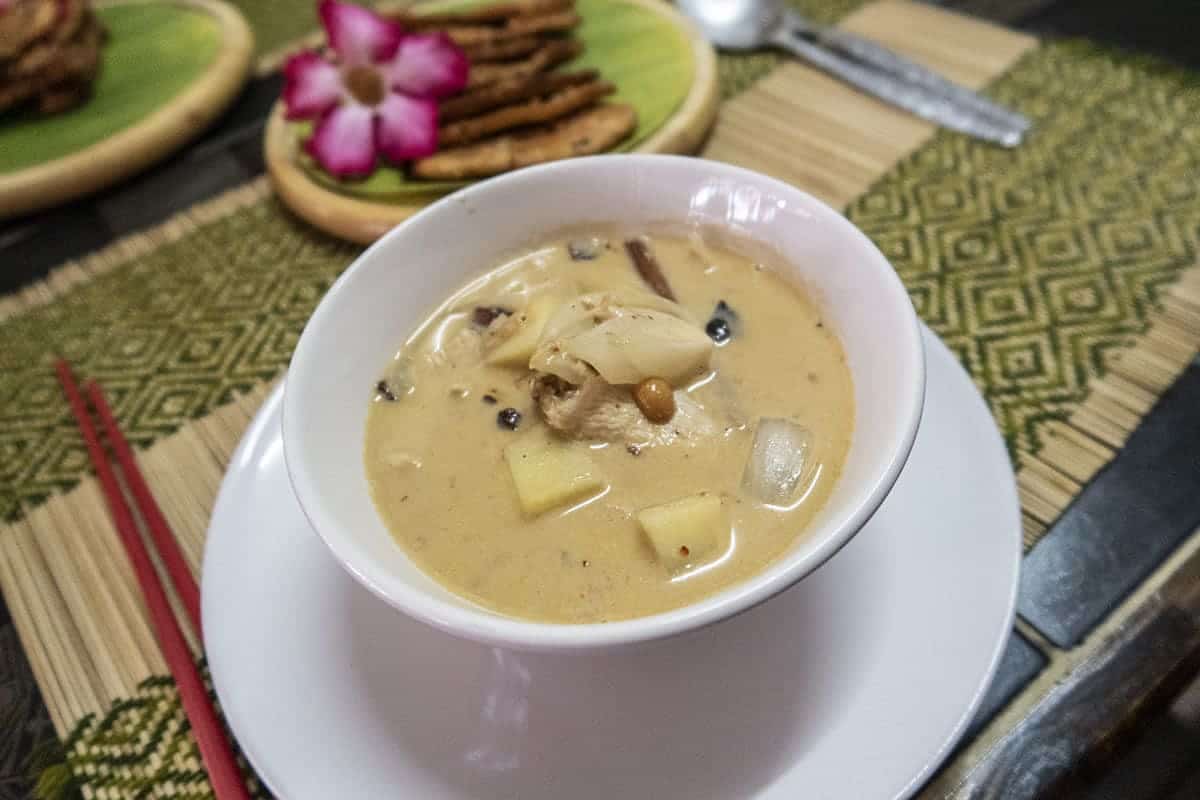 vegetarian massaman curry