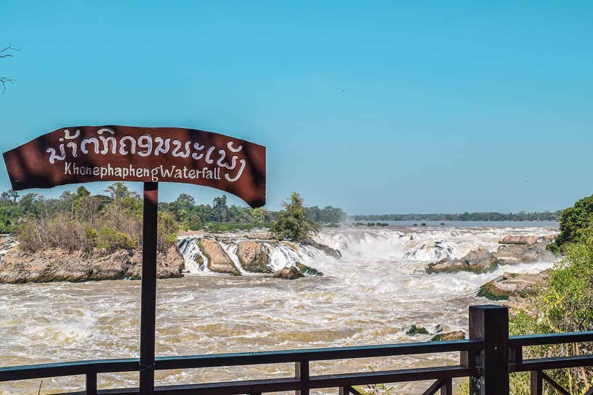 khonephapheng waterfall laos