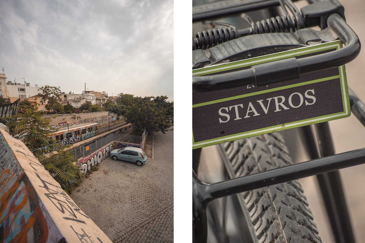 stavros the bike for we bike athens