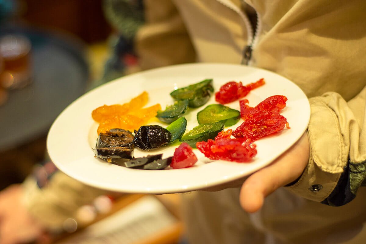 candied fruit best food in istanbul