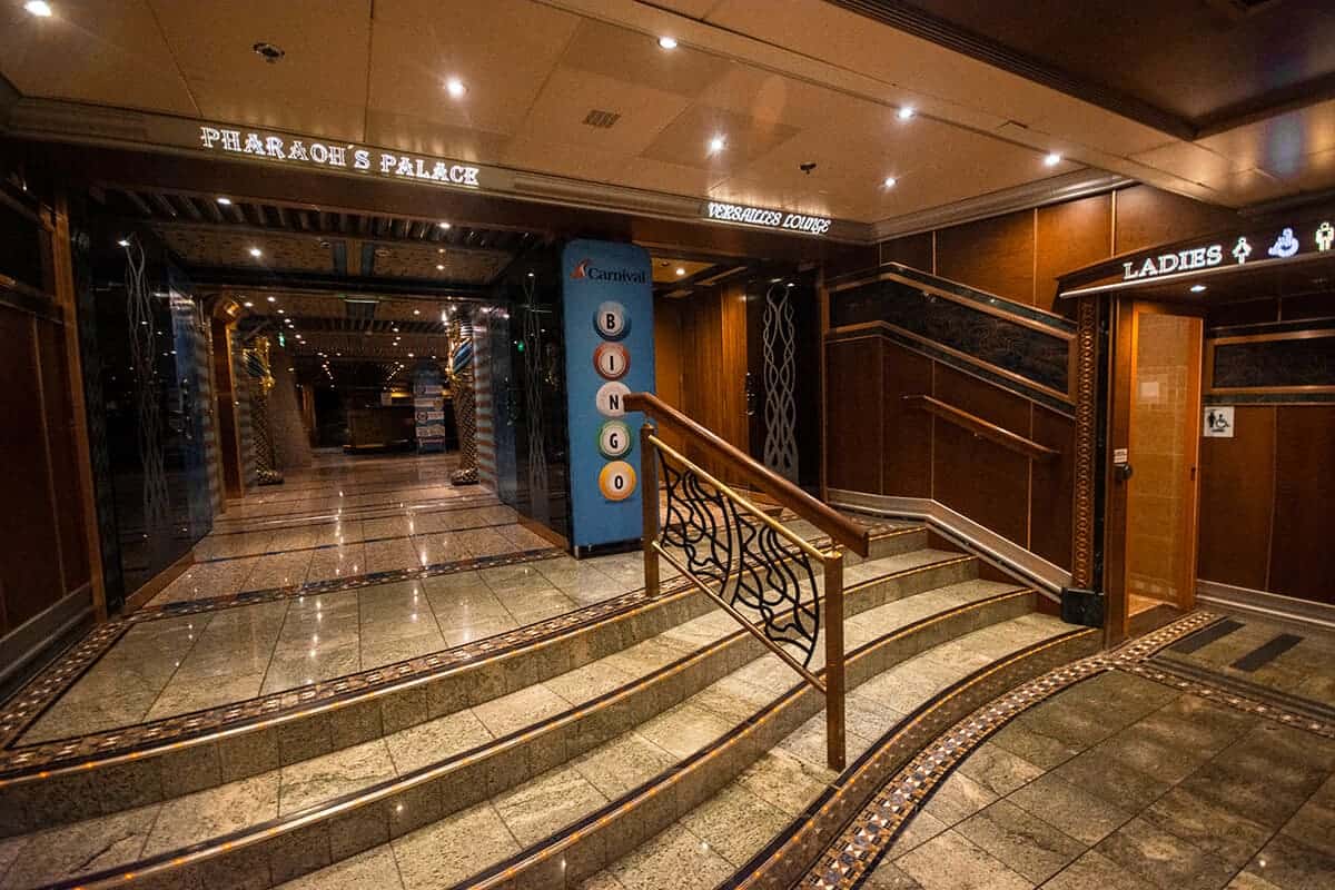 Carnival Spirit Review: My Experience On A Carnival South Pacific Cruise 14 entry to the pharaohs palace on the carnival spirit