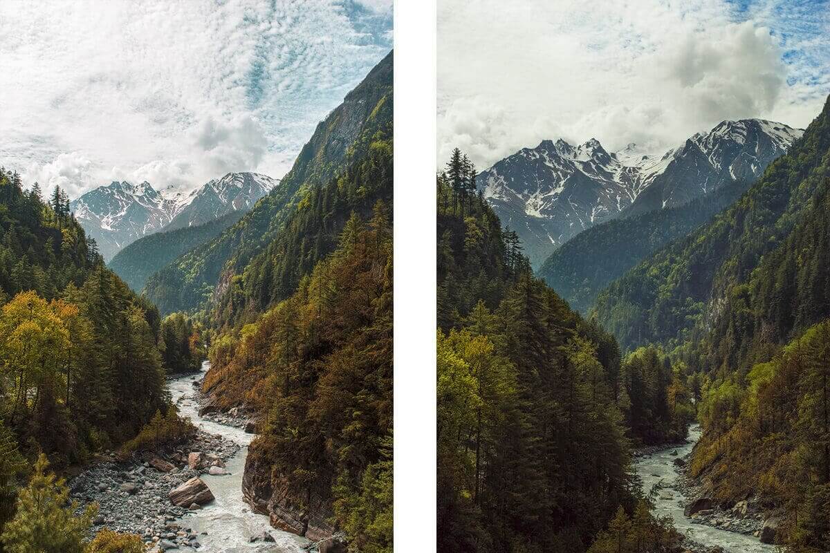 Day 5: Chame To Upper Pisang On The Annapurna Circuit 5 river and mountain chame to upper pisang annapurna circuit