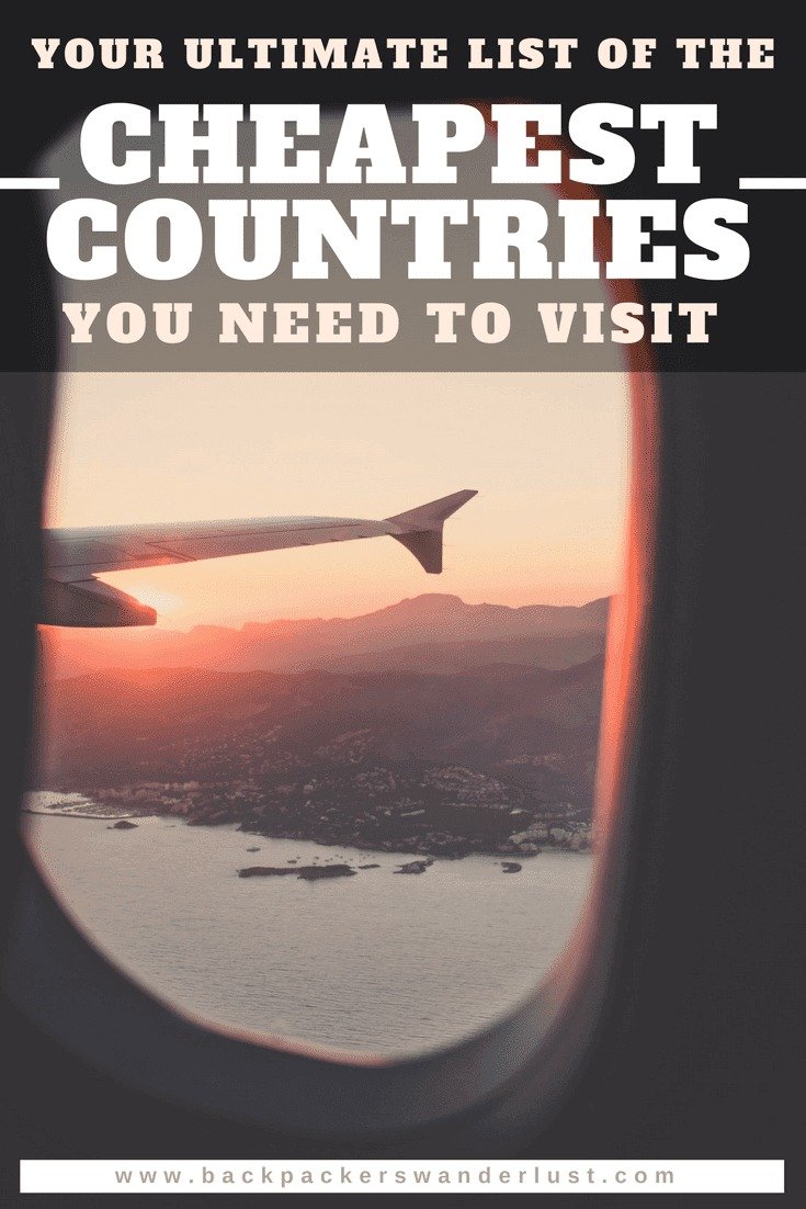 Seriously, if I had a dollar for each time I googled cheapest countries to visit, affordable destinations to travel or backpacker friendly countries I would have enough money to fund my travels in those more expensive countries such as France, basically just so I can eat all the cheese. But, until then I will keep marking off the cheapest countries to backpack off my must-visit list.