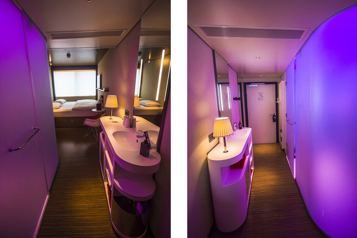 hall in room citizenm tower of london review