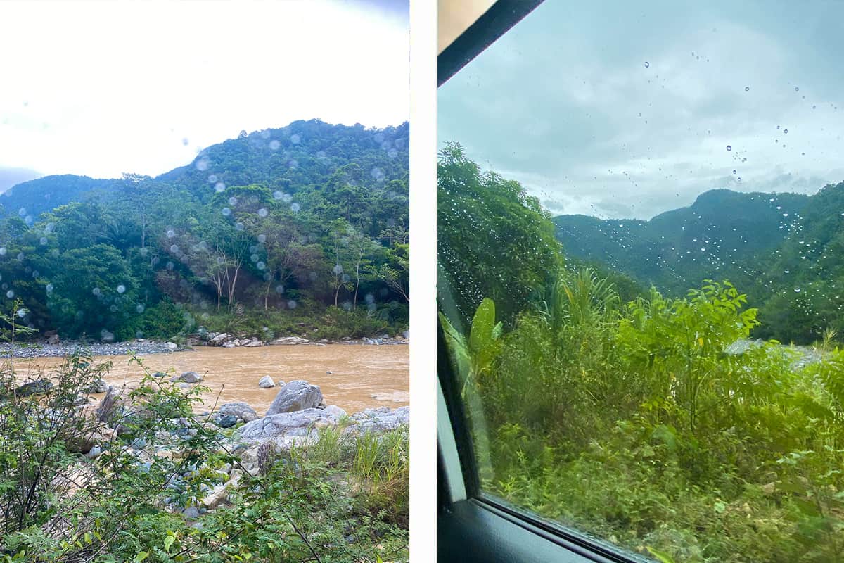 incredible views at the window of pico bonito national park in honduras
