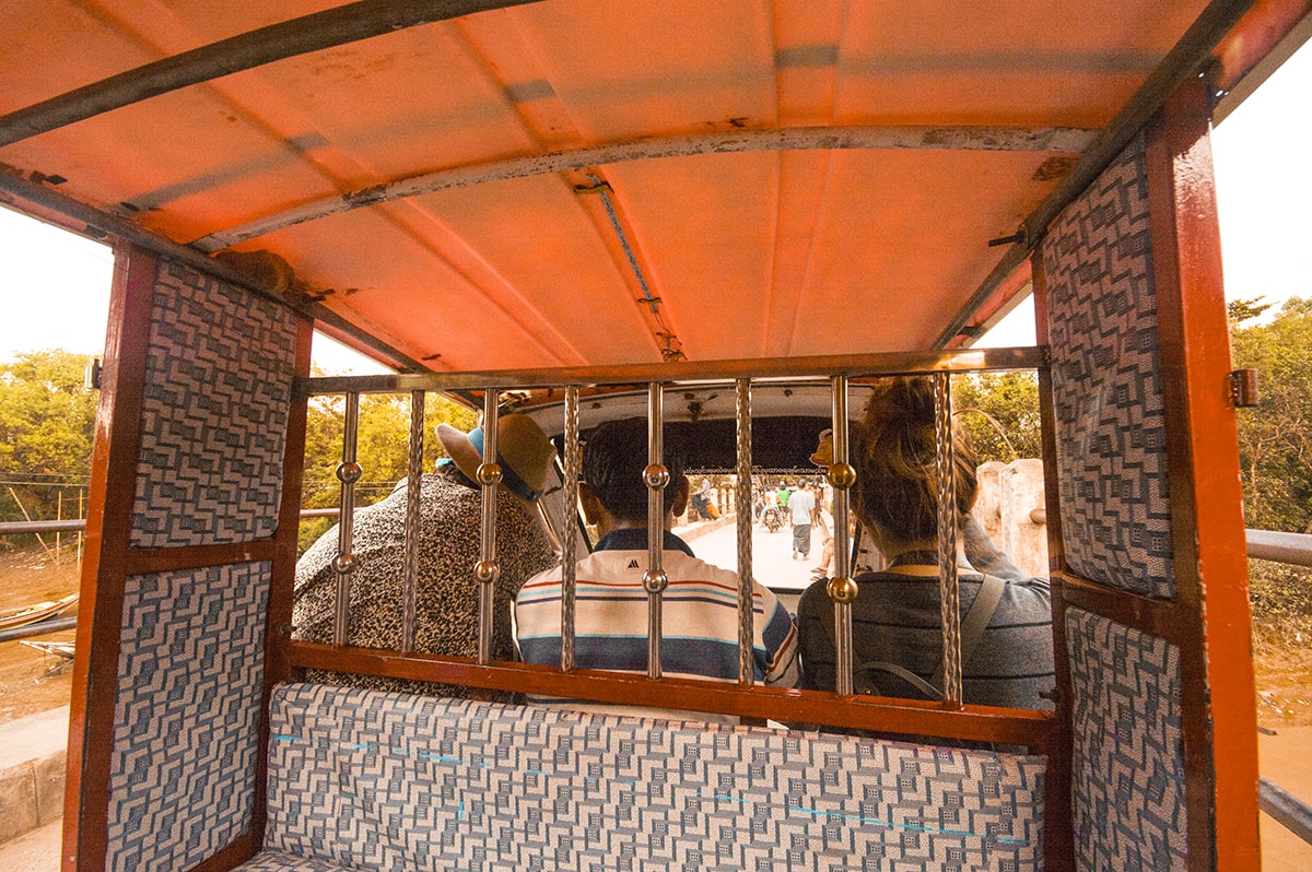 The Backpackers Travel Guide to Yangon, Myanmar 6 tuk tuk ride in dala township in yangon