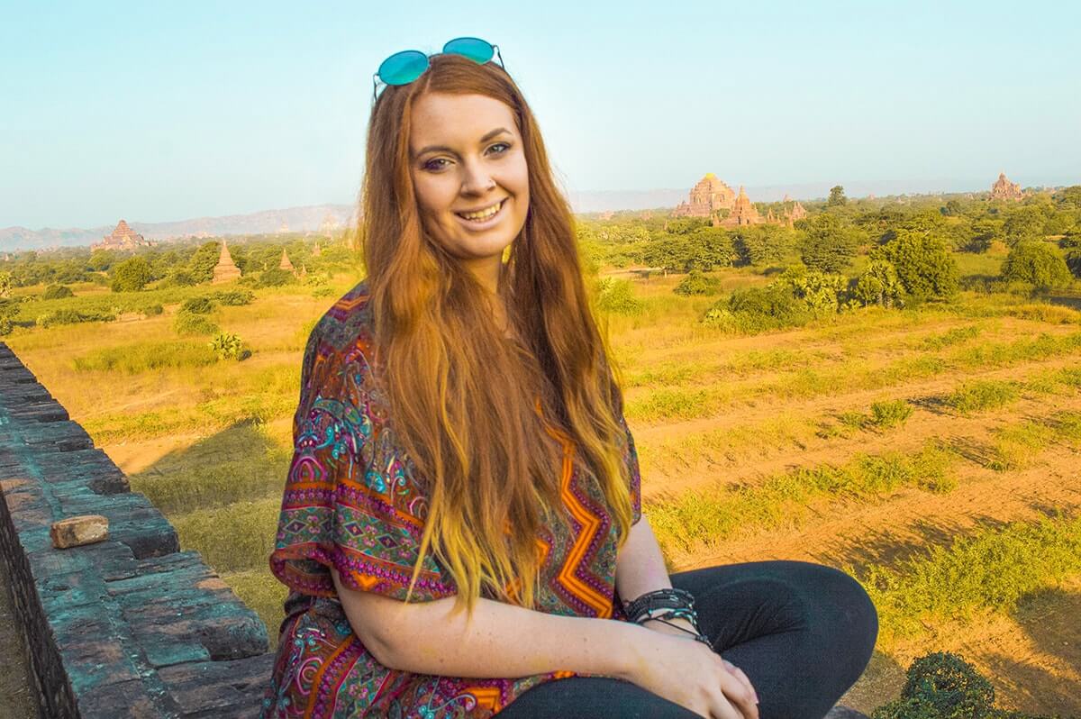 2 Days In Bagan Itinerary As A Solo Female Traveler 12 tasha amy close up in bagan