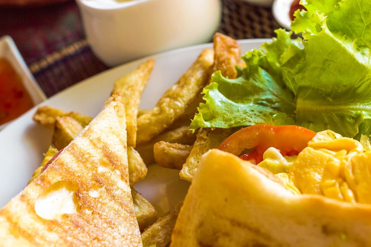 2 Days In Bagan Itinerary As A Solo Female Traveler 7 sandwich for lunch in bagan