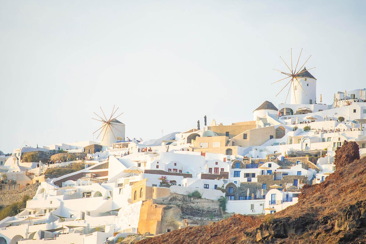 Volcano Tour In Santorini: What To Expect 14 oia windmills in santorini