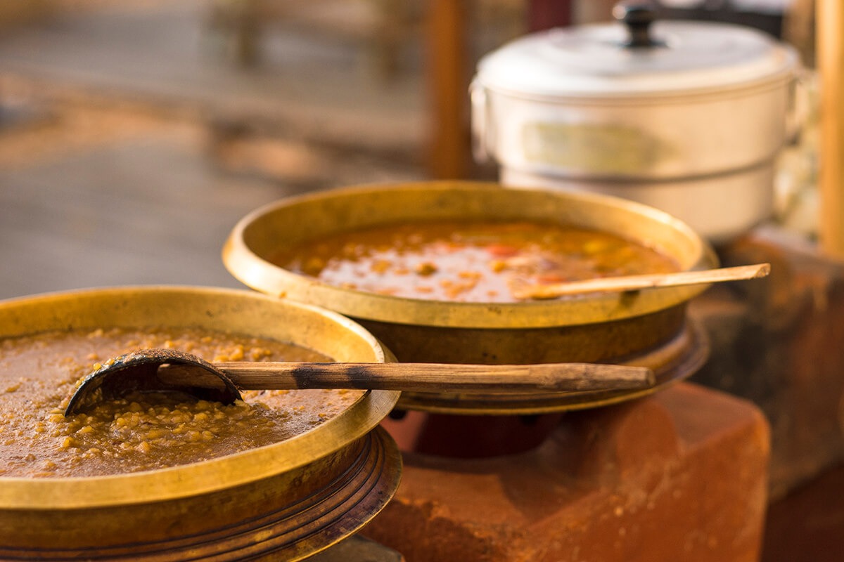 local kerala cuisine cooked at the kochi marriott hotel