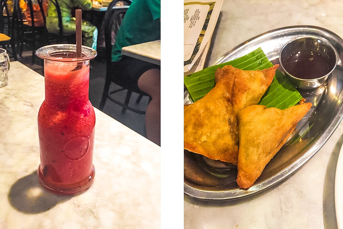 The Backpackers Travel Guide to Yangon, Myanmar 8 smoothie and samosas in yangon