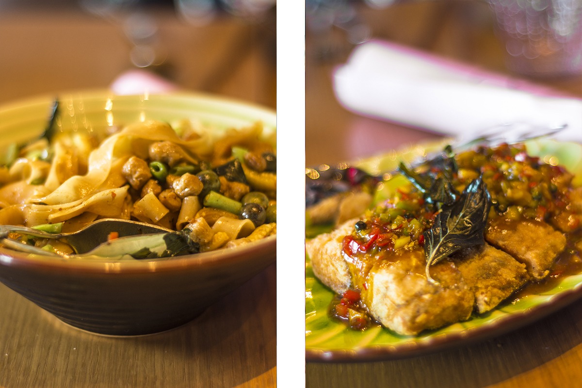 fresh fish dish at the thai soul restaurant in the grand hyatt kochi bolgatty