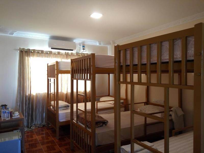 golden crown dormitory best hostel in bagan