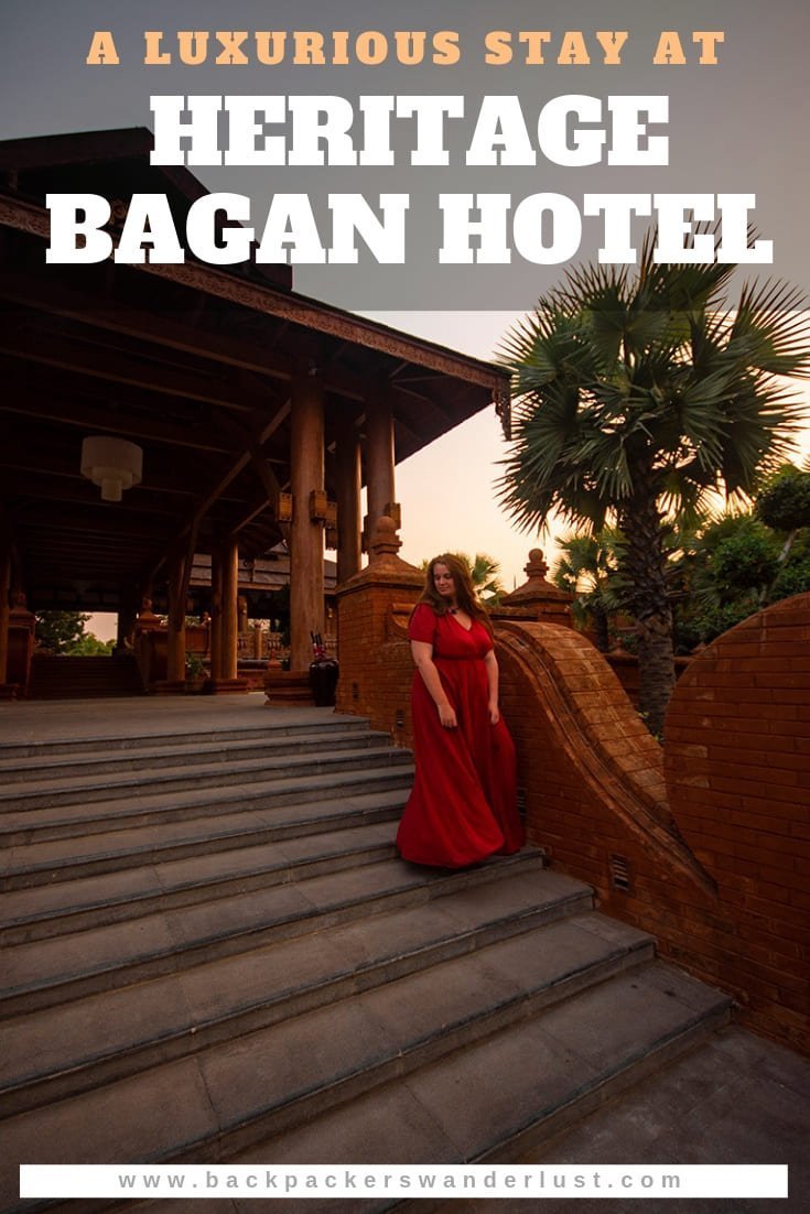 The Heritage Bagan Hotel review. The perfect hotel stay for your time in Bagan for those looking for a luxurious experience.